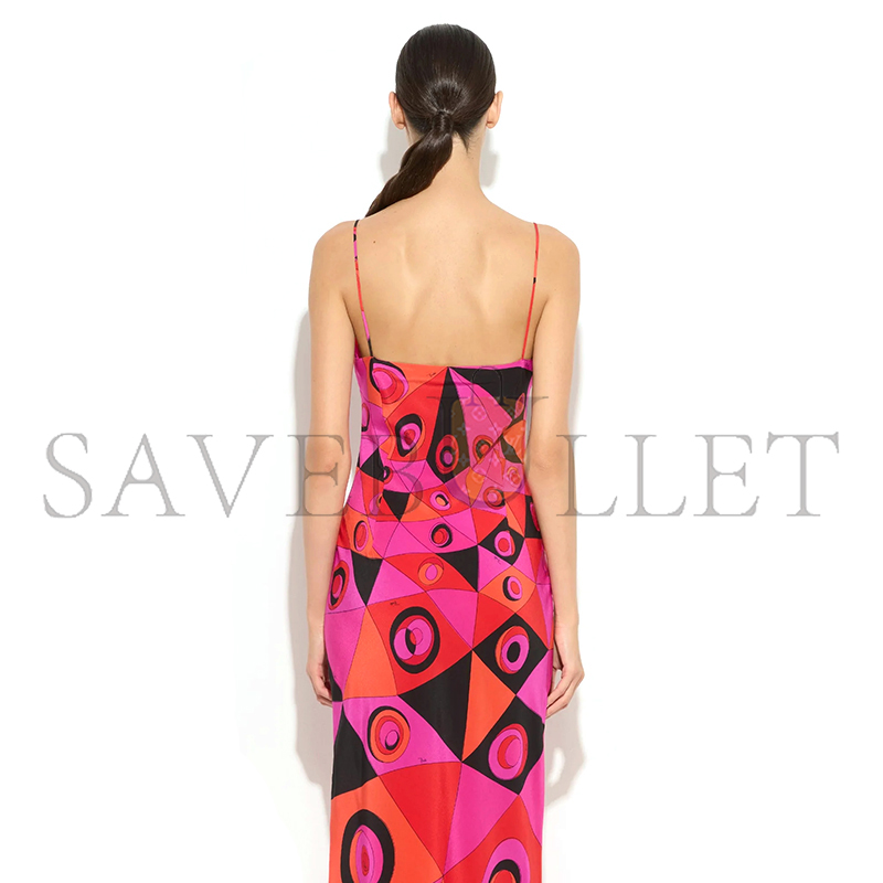 PUCCI OCCHI PRINT SILK DRESS 6HRI256H723050